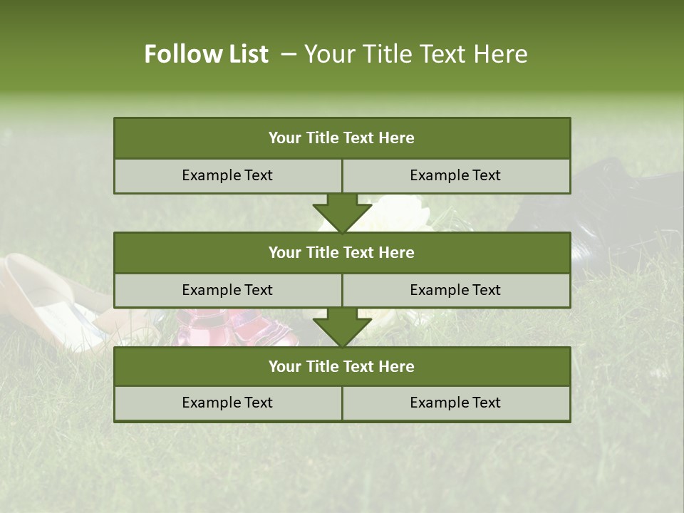 Blumen Hochzeitstraus Liebe PowerPoint Template