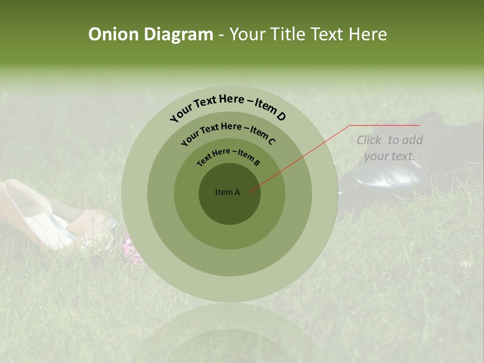 Blumen Hochzeitstraus Liebe PowerPoint Template