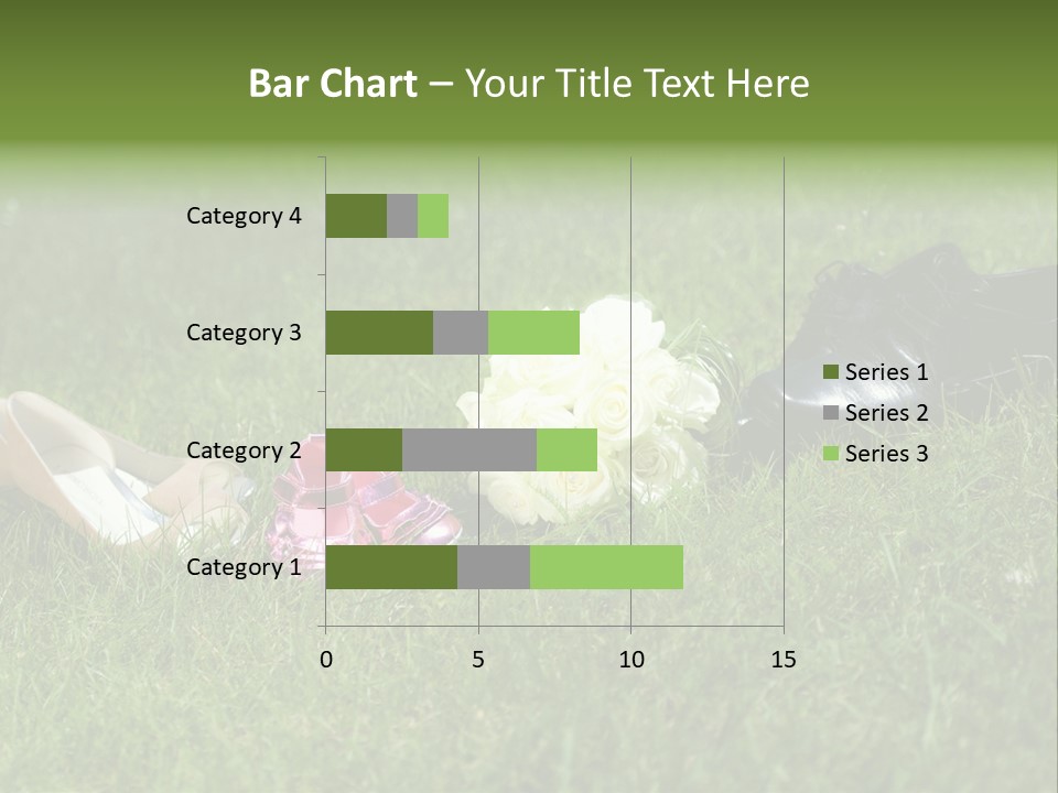 Blumen Hochzeitstraus Liebe PowerPoint Template