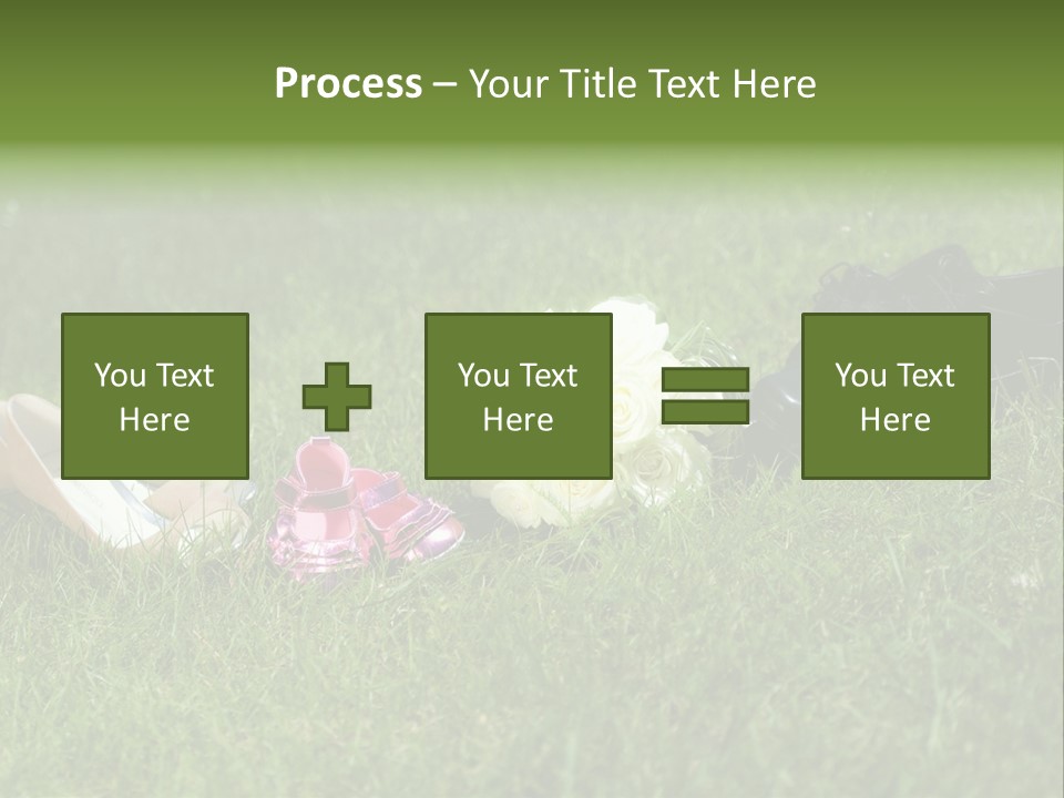 Blumen Hochzeitstraus Liebe PowerPoint Template