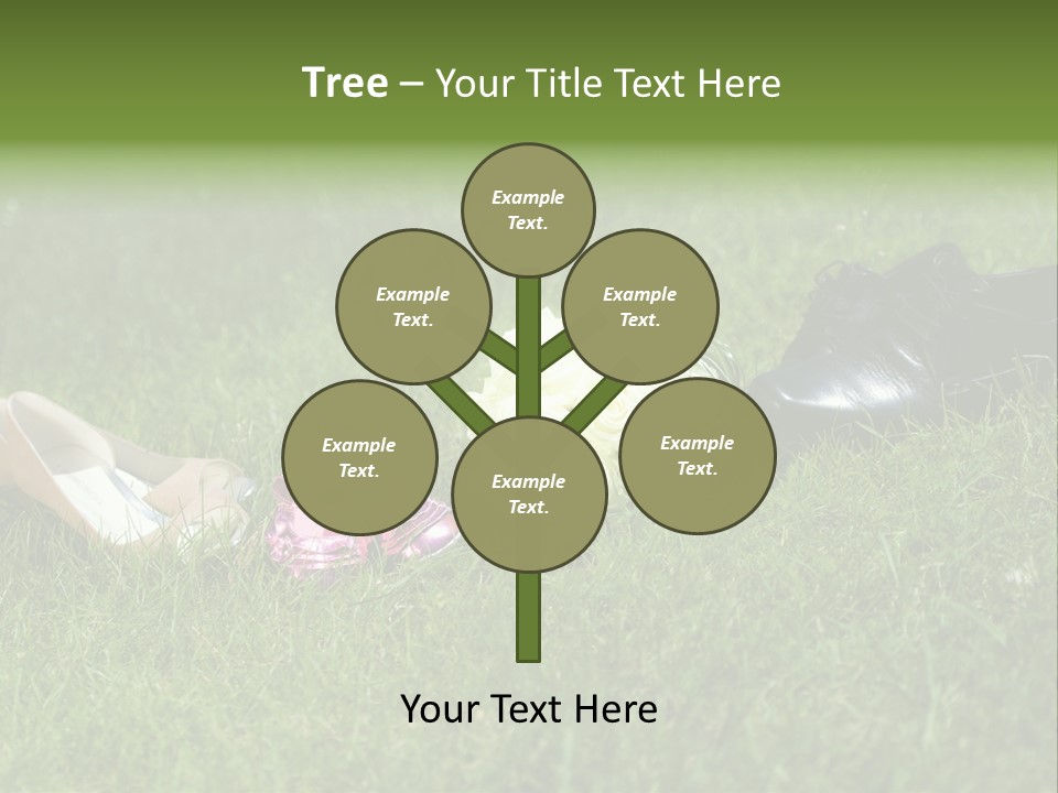 Blumen Hochzeitstraus Liebe PowerPoint Template