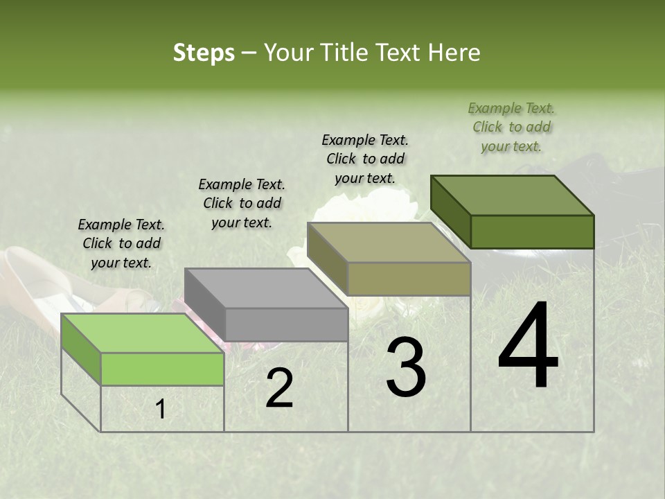 Blumen Hochzeitstraus Liebe PowerPoint Template