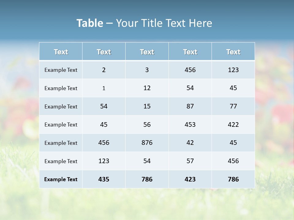 Sutumn Red Woman PowerPoint Template