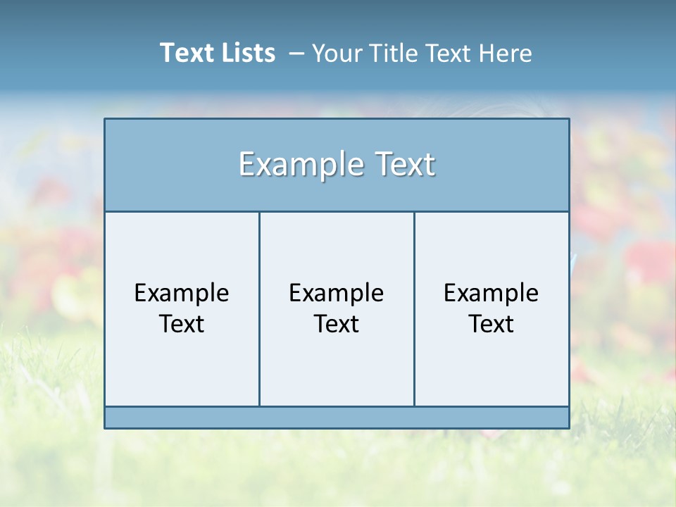 Sutumn Red Woman PowerPoint Template