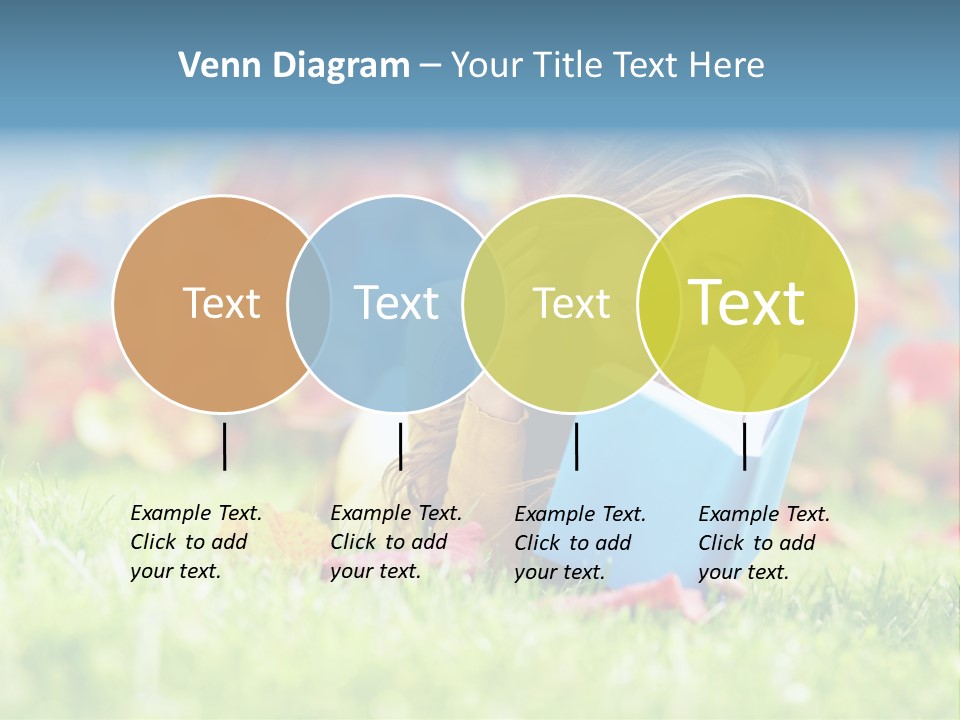 Sutumn Red Woman PowerPoint Template