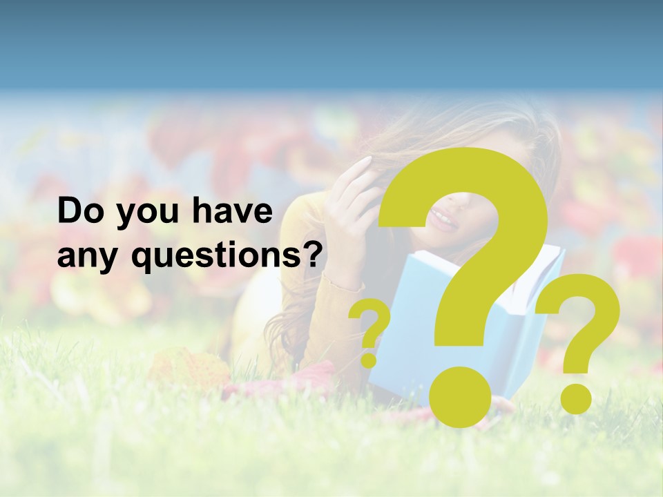 Sutumn Red Woman PowerPoint Template