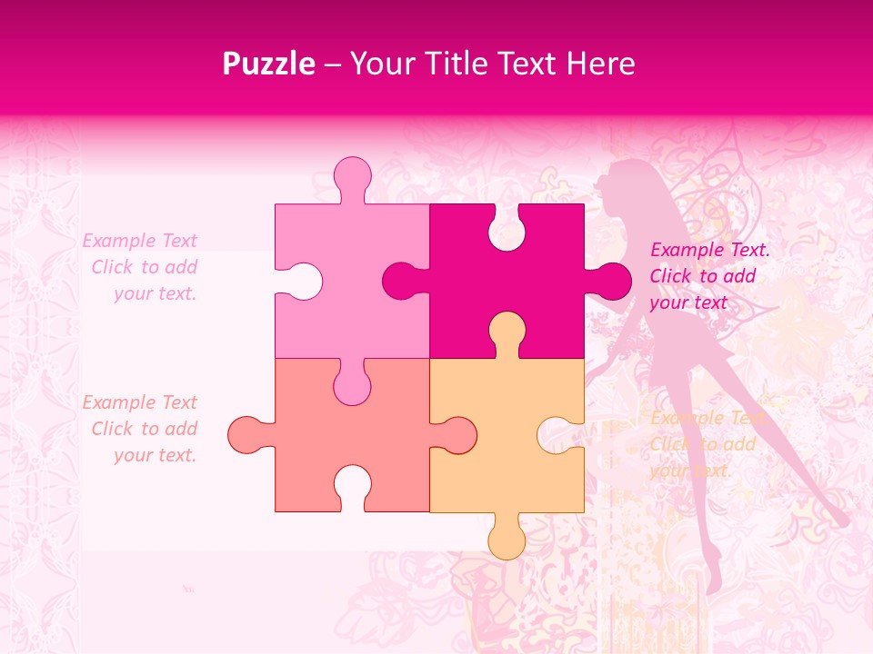 Background Plant Blossom PowerPoint Template