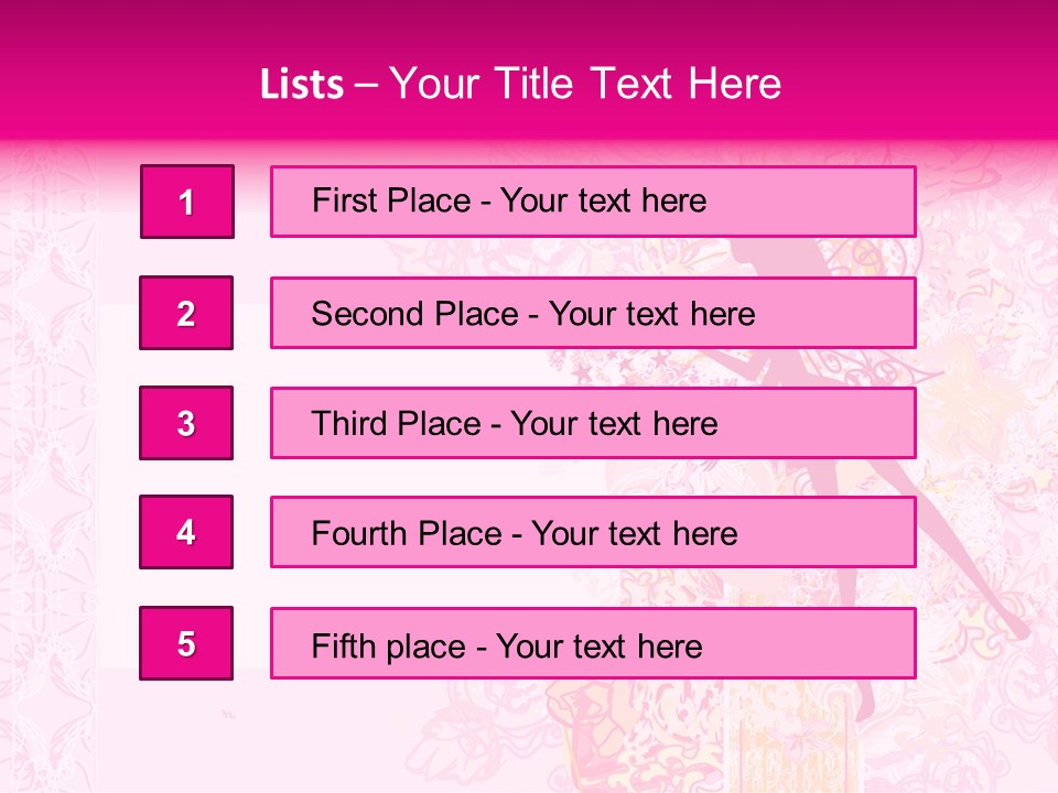 Background Plant Blossom PowerPoint Template