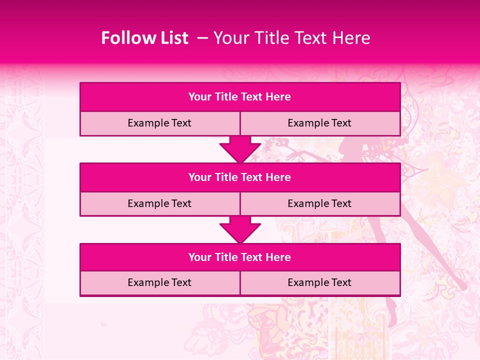 Background Plant Blossom PowerPoint Template