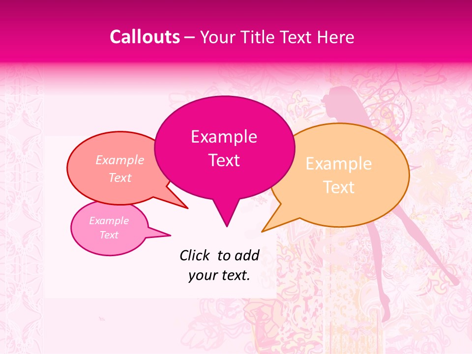 Background Plant Blossom PowerPoint Template