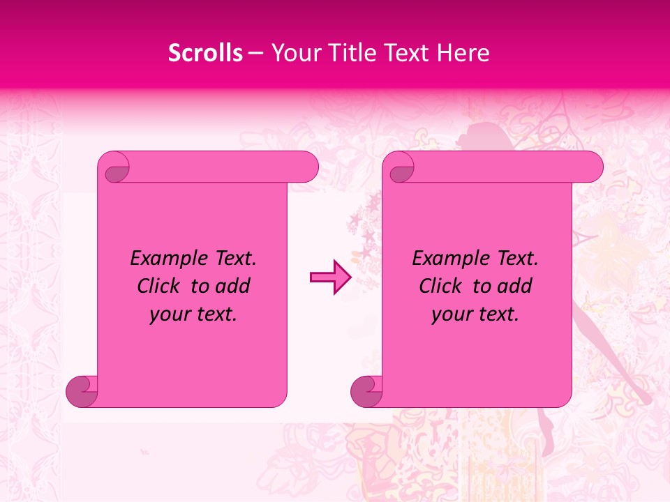 Background Plant Blossom PowerPoint Template