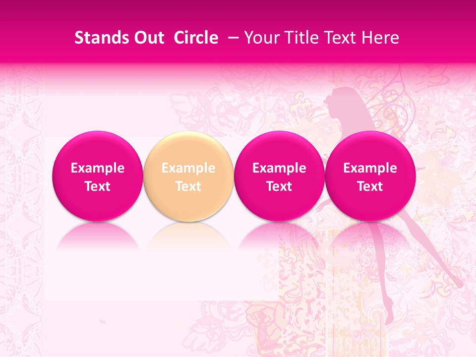 Background Plant Blossom PowerPoint Template