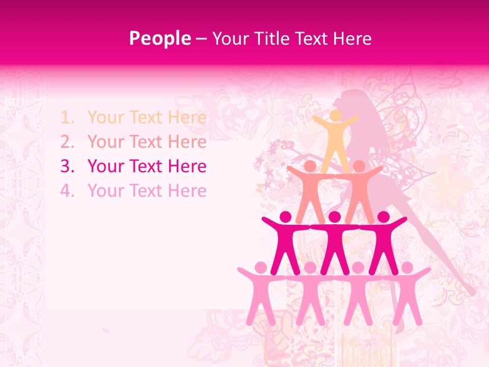 Background Plant Blossom PowerPoint Template