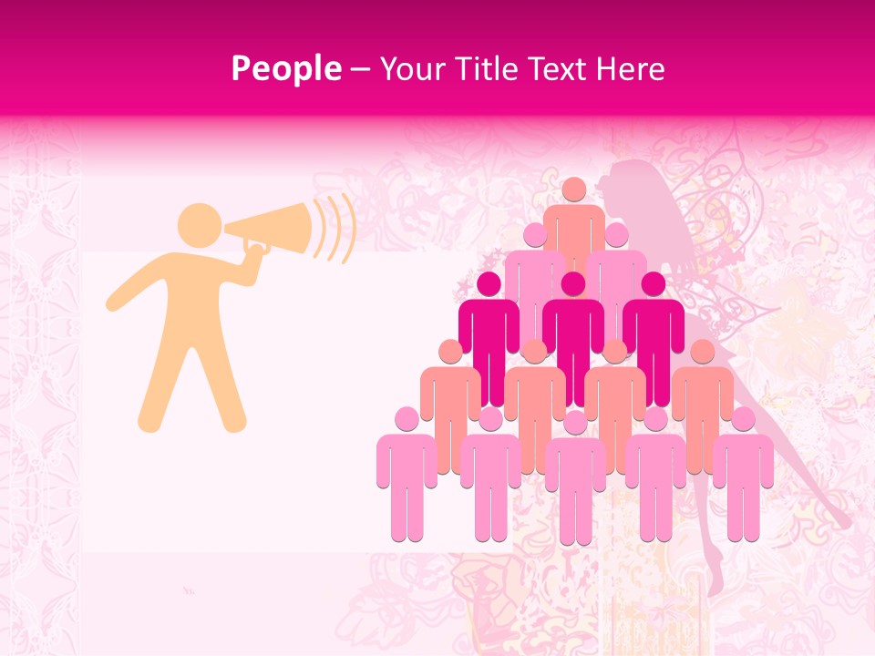 Background Plant Blossom PowerPoint Template