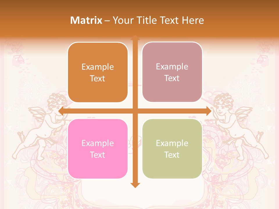 Template Invitation Heart PowerPoint Template