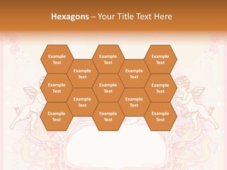 Template Invitation Heart PowerPoint Template