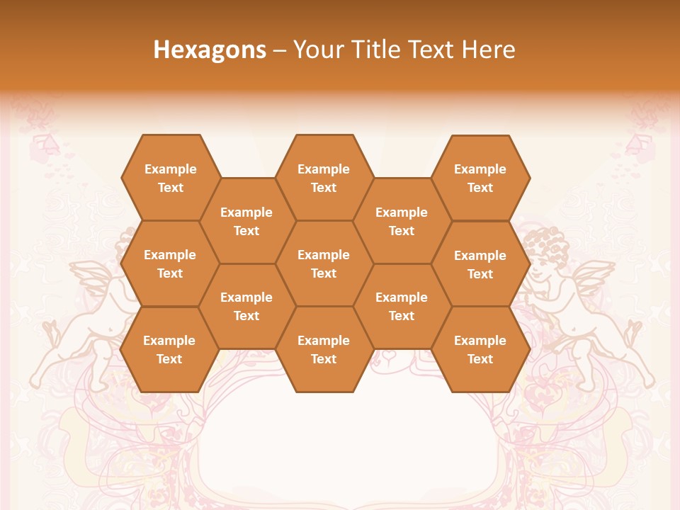 Template Invitation Heart PowerPoint Template