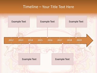 Template Invitation Heart PowerPoint Template
