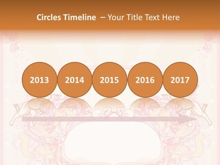 Template Invitation Heart PowerPoint Template