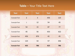 Template Invitation Heart PowerPoint Template