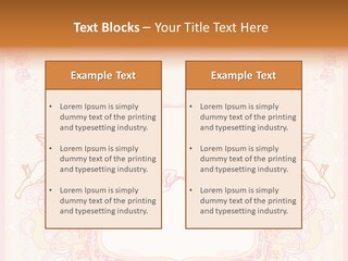 Template Invitation Heart PowerPoint Template