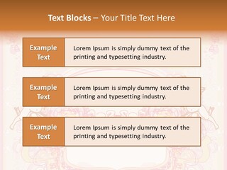 Template Invitation Heart PowerPoint Template