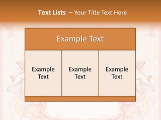 Template Invitation Heart PowerPoint Template
