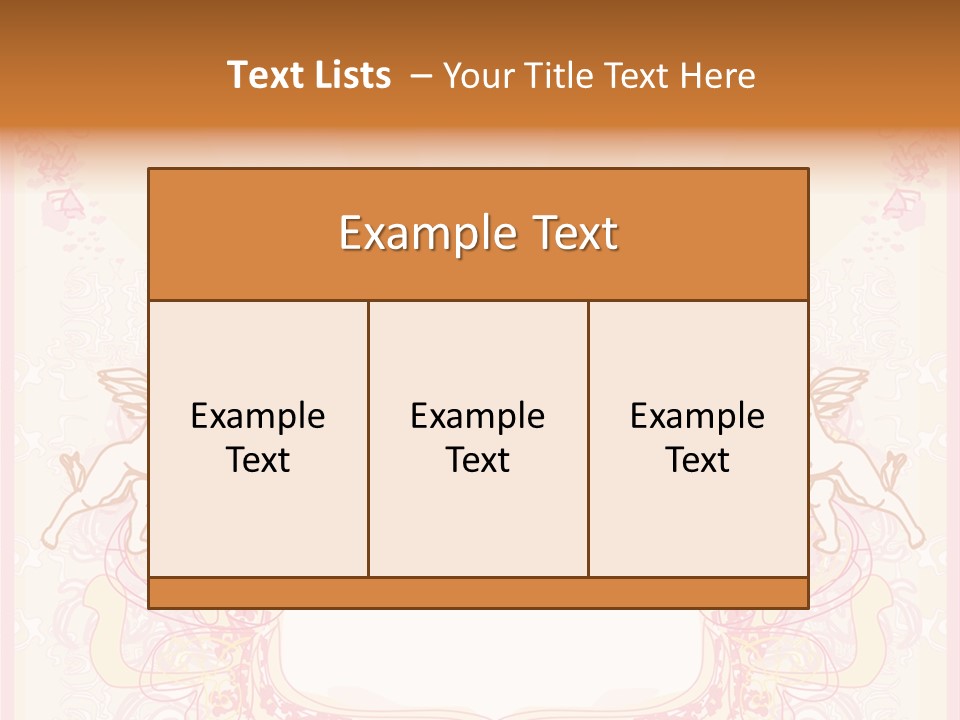 Template Invitation Heart PowerPoint Template