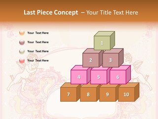 Template Invitation Heart PowerPoint Template