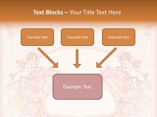 Template Invitation Heart PowerPoint Template
