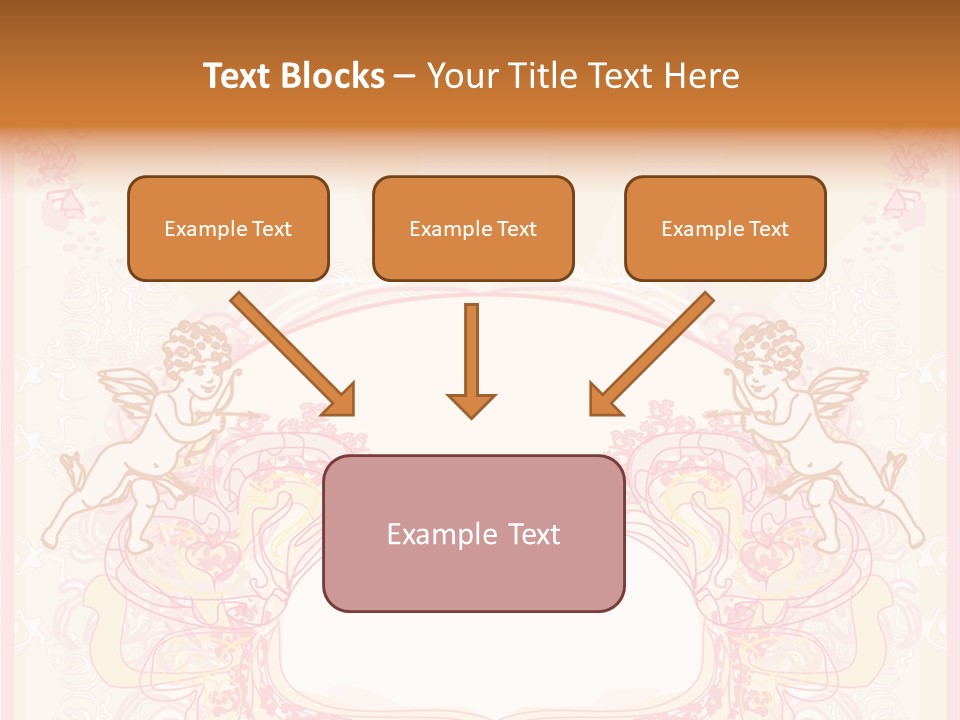 Template Invitation Heart PowerPoint Template