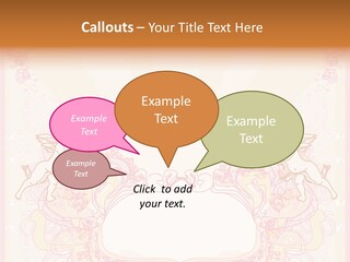 Template Invitation Heart PowerPoint Template