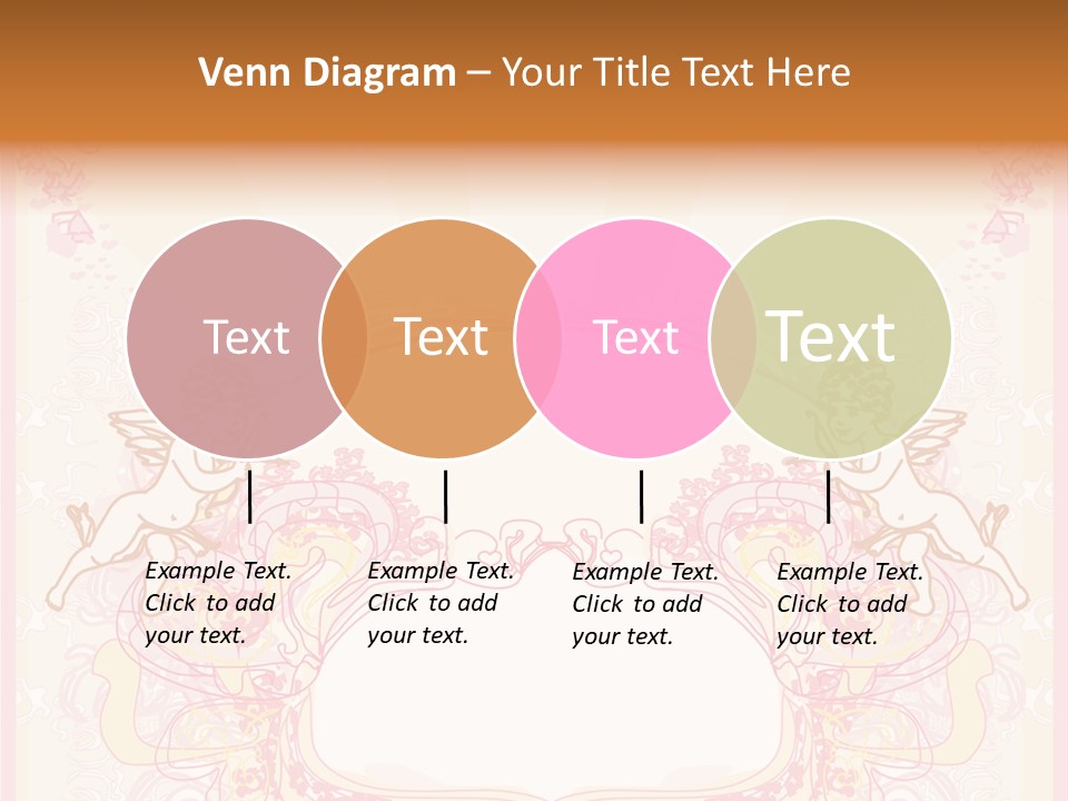 Template Invitation Heart PowerPoint Template