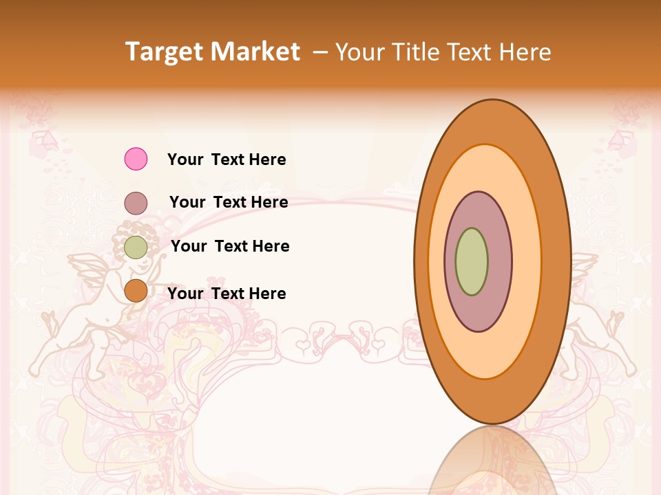 Template Invitation Heart PowerPoint Template