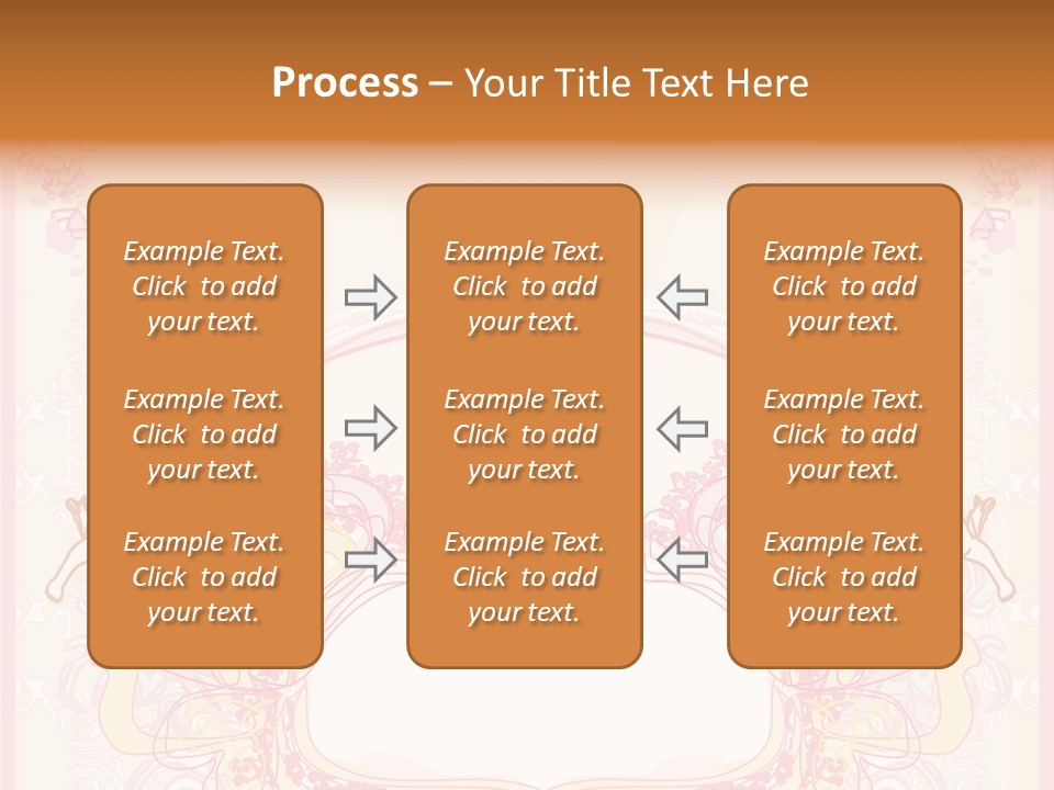 Template Invitation Heart PowerPoint Template