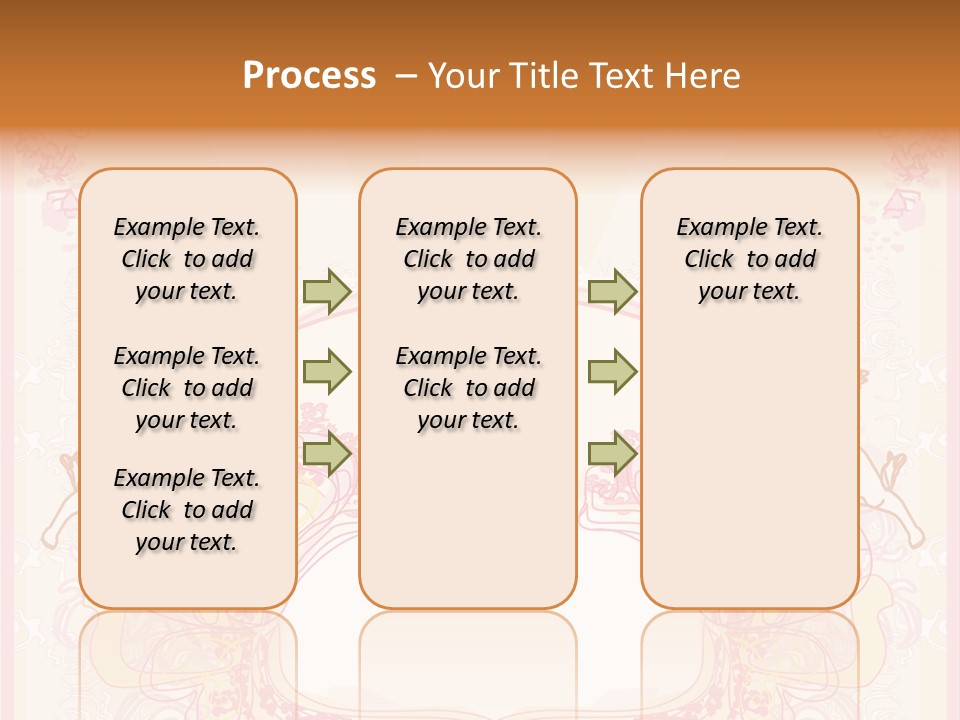 Template Invitation Heart PowerPoint Template