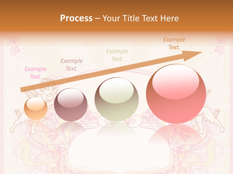 Template Invitation Heart PowerPoint Template