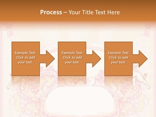 Template Invitation Heart PowerPoint Template