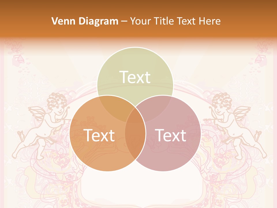 Template Invitation Heart PowerPoint Template