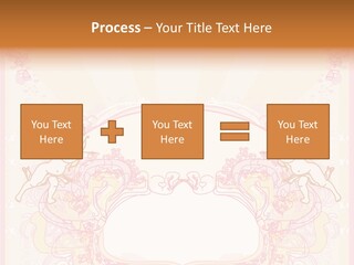 Template Invitation Heart PowerPoint Template