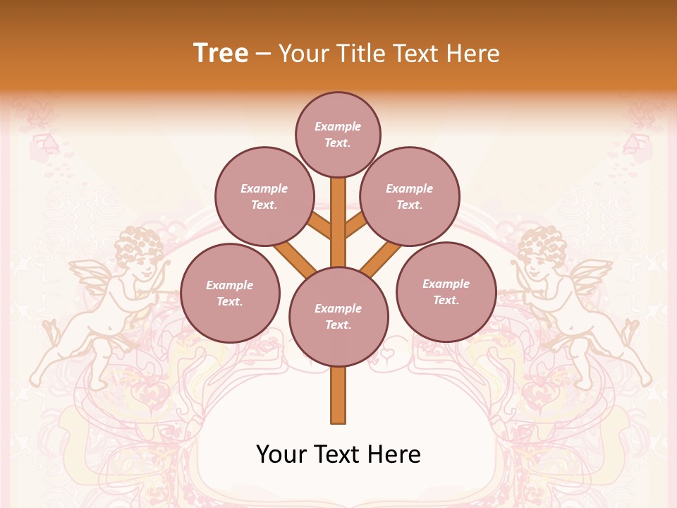 Template Invitation Heart PowerPoint Template