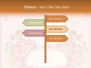 Template Invitation Heart PowerPoint Template