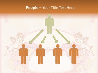 Template Invitation Heart PowerPoint Template