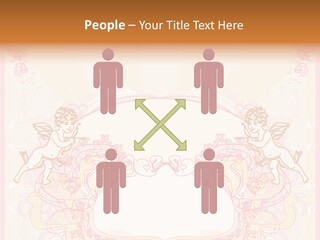 Template Invitation Heart PowerPoint Template