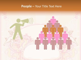 Template Invitation Heart PowerPoint Template