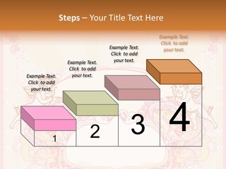 Template Invitation Heart PowerPoint Template