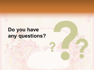 Template Invitation Heart PowerPoint Template