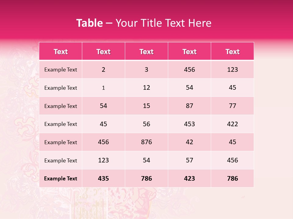 Graphic Brochure Greeting PowerPoint Template