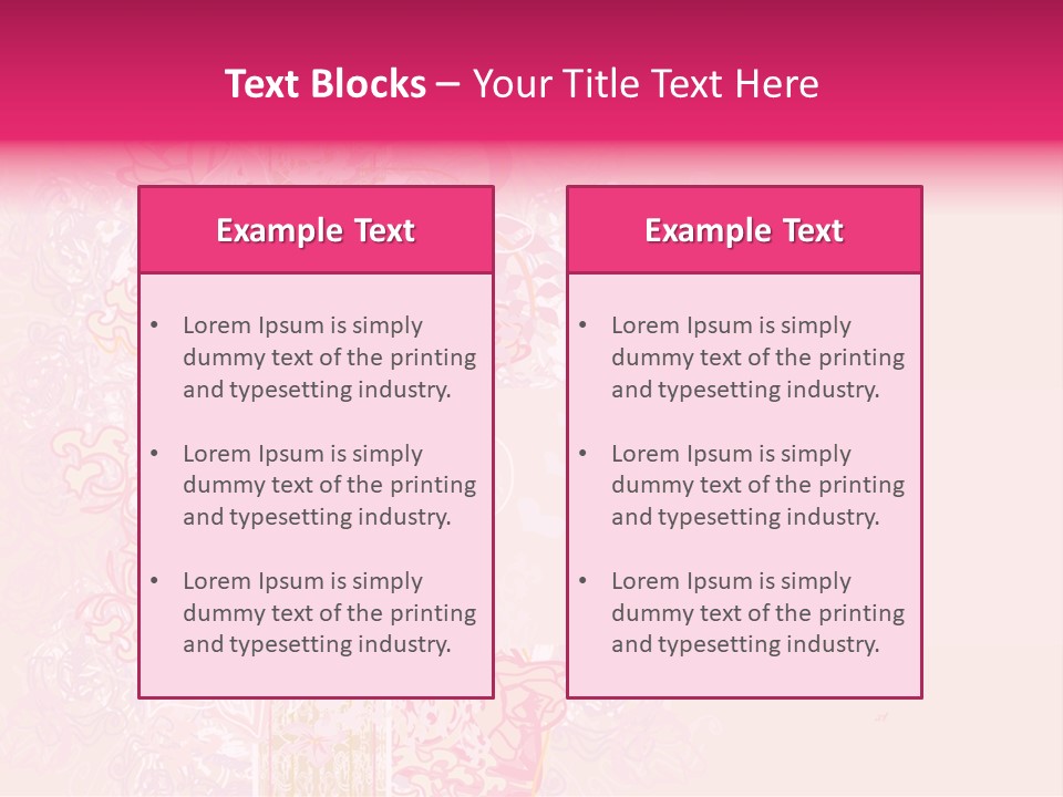 Graphic Brochure Greeting PowerPoint Template