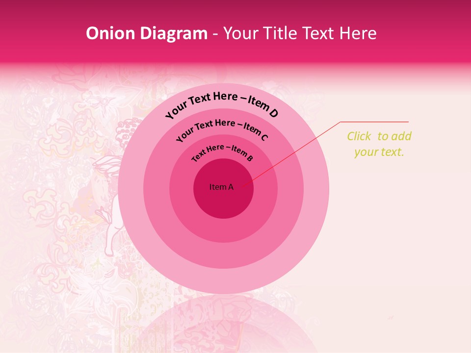 Graphic Brochure Greeting PowerPoint Template